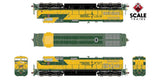 Scaletrains SXT33474 GE Dash 9 - C&NW Chicago & NorthWestern/Operation Lifesaver #8727 ESU v5.0 DCC & Sound HO Scale