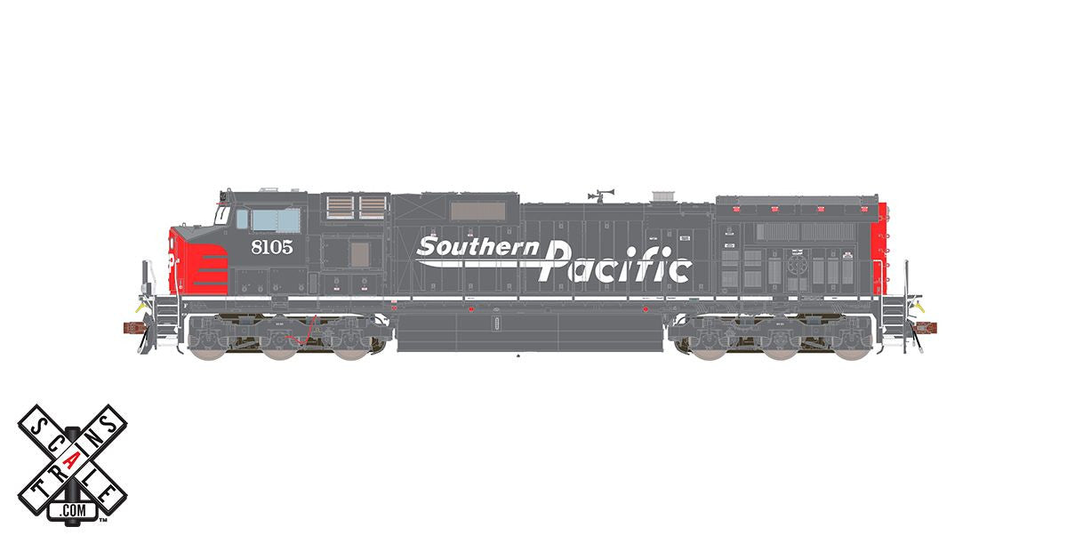 Scaletrains SXT33500 GE Dash 9 - SP Southern Pacific/As Delivered #8183 ESU v5.0 DCC & Sound HO Scale