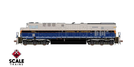 ScaleTrains SXT33616 GE ES44AC, Norfolk Southern/Heritage/Central of Georgia #8101 DCC & Sound HO Scale