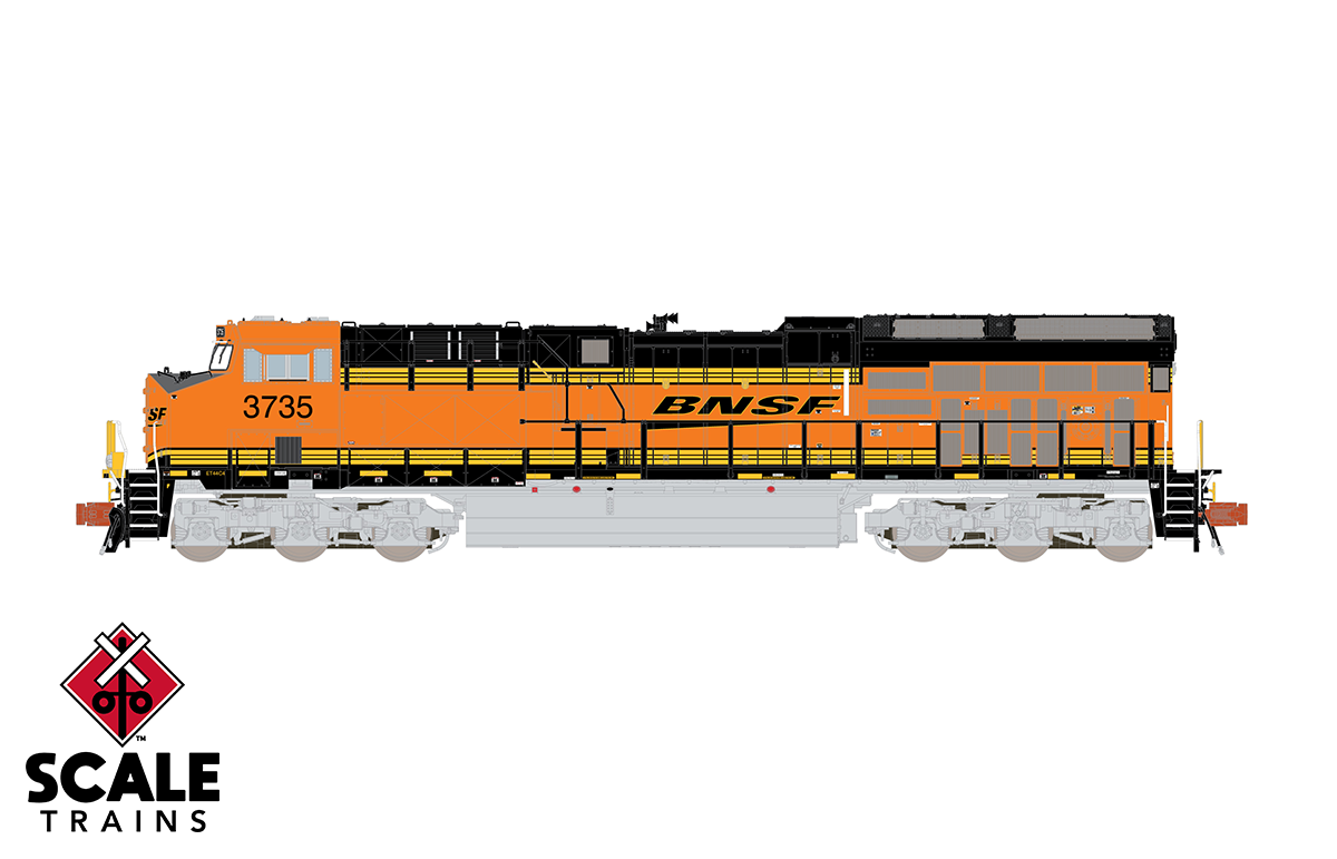 Scaletrains SXT33630 GE ET44 - BNSF/Heritage III #3739 ESU v5.0 DCC & Sound N Scale