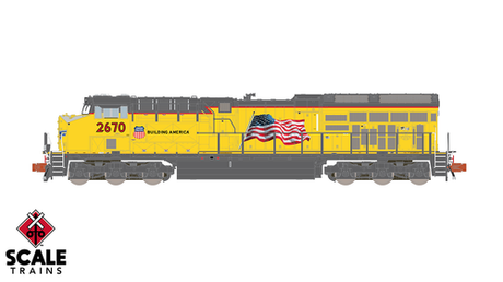 Scaletrains SXT33666 GE ET44 - UP - Union Pacific/Building America #2702 ESU v5.0 DCC & Sound N Scale