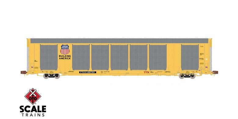 Scaletrains SXT33765 Gunderson Multi-Max Autorack, Union Pacific/Building America/TTGX #697311 Rivet Counter N Scale