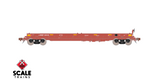 Scaletrains SXT38506 Thrall 48' 2-Hood Coil Steel Car BNSF/Mismatched Hoods #534140 HO Scale