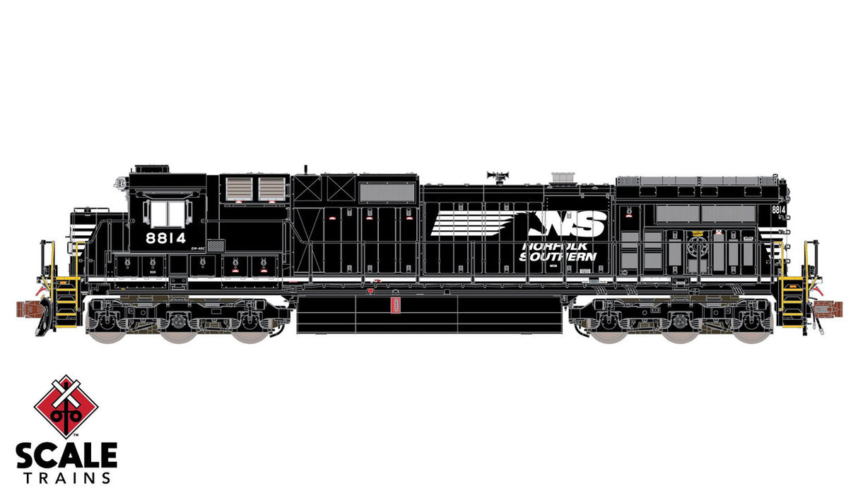 Scaletrains SXT38527 GE DASH 9-40C, NS - Norfolk Southern/Horsehead #8786 ESU v5.0 DCC & Sound N Scale