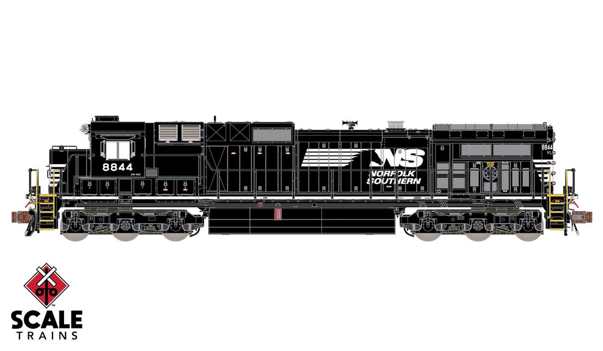 Scaletrains SXT38529 GE DASH 9-40C, NS - Norfolk Southern/Horsehead #8814 ESU v5.0 DCC & Sound N Scale