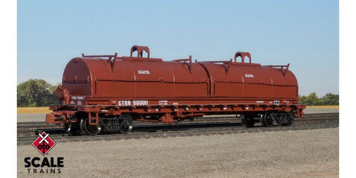Scaletrains SXT38644 Thrall 48' 2-Hood Coil Steel Car CTRN #500017 N Scale