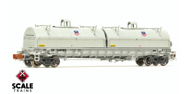 Scaletrains SXT38662 Thrall 48' 2-Hood Coil Steel Car UP Union Pacific #249186 N Scale