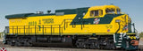 ScaleTrains SXT38705 GE DASH 9, Chicago & NorthWestern/Operation Lifesaver #8717 DCC & Sound N Scale