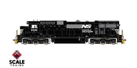 Scaletrains SXT38737 GE C39-8 Phase II, NS Norfolk Southern/As Built/Yellow Plow #8596 Rivet Counter HO Scale