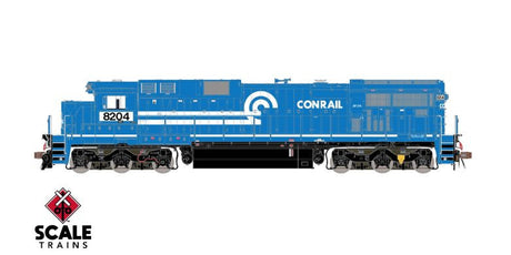 Scaletrains SXT38747 GE C39-8 Phase III, NS Norfolk Southern/Ditch Lights/ex-Conrail patch #8204 Rivet Counter HO Scale