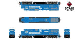Scaletrains SXT38755 GE C39-8 Phase III, Conrail/Ditch Lights #6005 Rivet Counter HO Scale