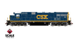 Scaletrains SXT38761 GE C39-8 Phase III, CSX/YN3 #7482 Rivet Counter HO Scale