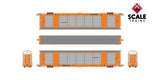 Scaletrains SXT38859 Gunderson Multi-Max Autorack BNSF/Orange/TTGX #693966  HO Scale