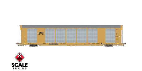 Scaletrains SXT38882 Gunderson Multi-Max Autorack CSX/Boxcar Logo/CTTX #692593 HO Scale