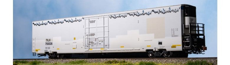 Scaletrains SXT38953 Trinity 82' 7883 Mechanical Reefer, TILX/ex-BNSF Patched with Roofline Icicles/Carrier #793026 HO Scale