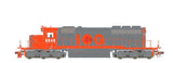 ScaleTrains SXT39037 EMD SD40-2, EMD/ex-ICG Orange & Gray Patch #6040 (Patched) DCC & Sound HO Scale