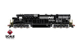 ScaleTrains SXT39161 GE C39-8 Phase II, NS Norfolk Southern/As Built #8611 DCC & Sound N Scale