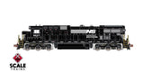 ScaleTrains SXT39171 GE C39-8 Phase III, NS Norfolk Southern/Ditch Lights #8614 DCC & Sound N Scale