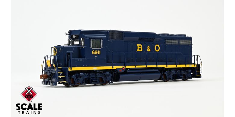 ScaleTrains SXT39211 EMD GP30, B&O Baltimore & Ohio/Capitol Dome #6939 DCC & Sound HO Scale