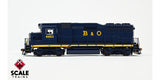 ScaleTrains SXT39213 EMD GP30, B&O Baltimore & Ohio/Unique Capitol Dome #6953 DCC & Sound HO Scale