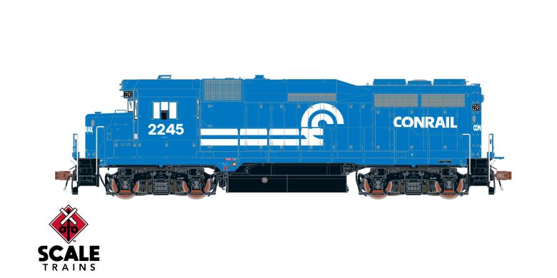 ScaleTrains SXT39235 EMD GP30, Conrail/Can Opener #2240 DCC & Sound HO Scale