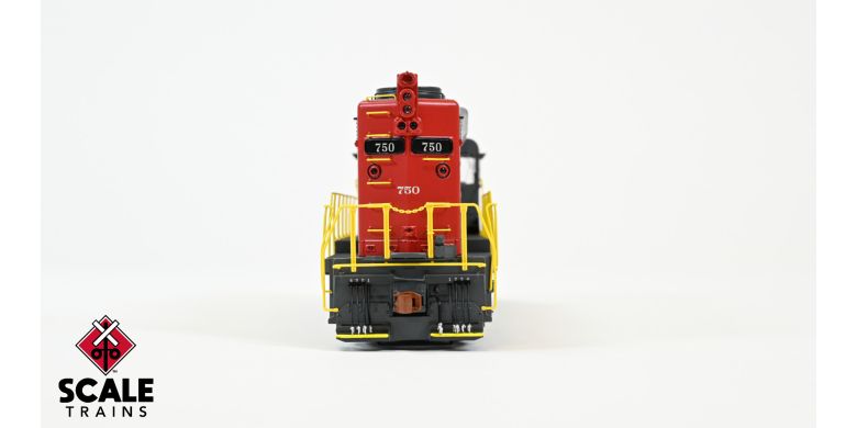 ScaleTrains SXT39255 EMD GP30, SSW Cotton Belt/Bloody Nose/As Delivered #754 DCC & Sound HO Scale