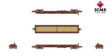 Scaletrains SXT39466 Thrall 48' 2-Hood Coil Steel Car BNSF/Wedge Hoods #534204 N Scale