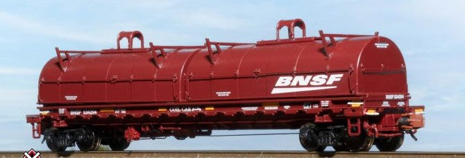 Scaletrains SXT39466 Thrall 48' 2-Hood Coil Steel Car BNSF/Wedge Hoods #534204 N Scale
