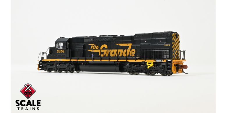 ScaleTrains SXT39593 SD40T-2 D&RGW Rio Grande/As Delivered/Mars Light #5356 ESU LokSound DCC & Sound Rivet Counter N Scale