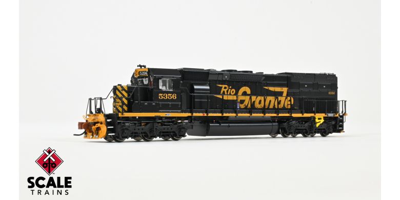 ScaleTrains SXT39593 SD40T-2 D&RGW Rio Grande/As Delivered/Mars Light #5356 ESU LokSound DCC & Sound Rivet Counter N Scale