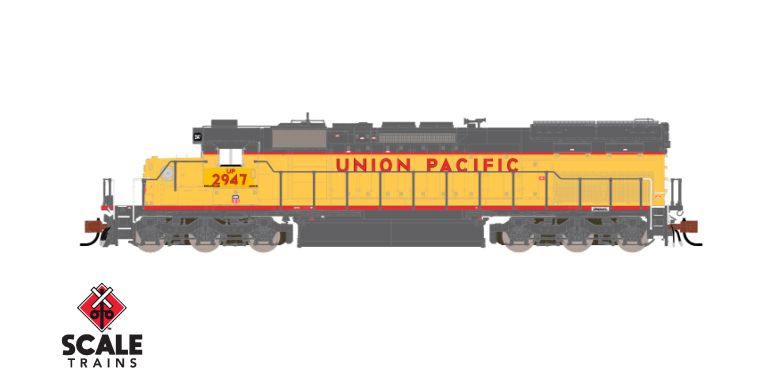 ScaleTrains SXT39617 SD40T-2 UP Union Pacific/88" Nose #4589 ESU LokSound DCC & Sound Rivet Counter N Scale