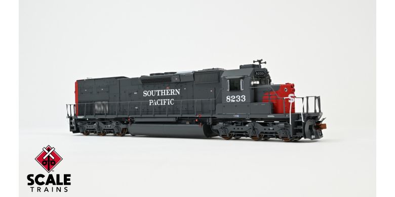 ScaleTrains SXT39845 EMD SD40T-2, SP Southern Pacific/As Delivered/88" Nose #8254 DCC & Sound HO Scale