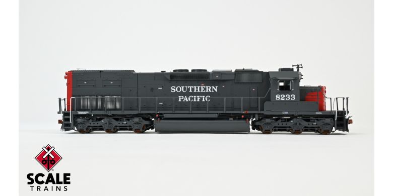 ScaleTrains SXT39845 EMD SD40T-2, SP Southern Pacific/As Delivered/88" Nose #8254 DCC & Sound HO Scale