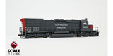 ScaleTrains SXT39839 EMD SD40T-2, SP Southern Pacific/As Delivered/88" Nose #8233 DCC & Sound HO Scale