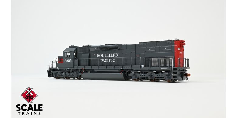 ScaleTrains SXT39849 EMD SD40T-2, SP Southern Pacific/As Delivered/88" Nose #8298 DCC & Sound HO Scale