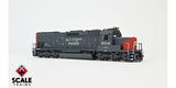 ScaleTrains SXT39851 EMD SD40T-2, SP Southern Pacific/Lobotomized/Distressed Roman Lettering #8318 DCC & Sound HO Scale