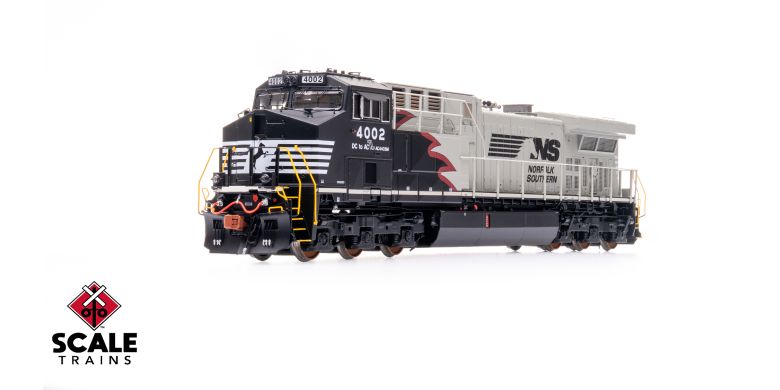 eRiNGo　0830 8571 GE AC6000, BHP Iron Ore #6073, Blue & White, 