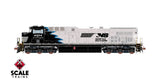 Scaletrains SXT39887 GE AC44C6M, Norfolk Southern/Black Mane/Blue Stripe/NS #4004 HO Scale