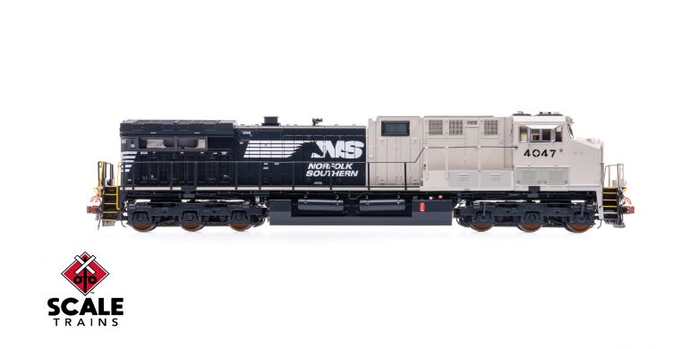 Scaletrains SXT39897 GE AC44C6M, Norfolk Southern/Horsehead/Primer Cab/NS #4047 HO Scale