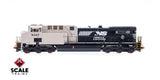 Scaletrains SXT39897 GE AC44C6M, Norfolk Southern/Horsehead/Primer Cab/NS #4047 HO Scale