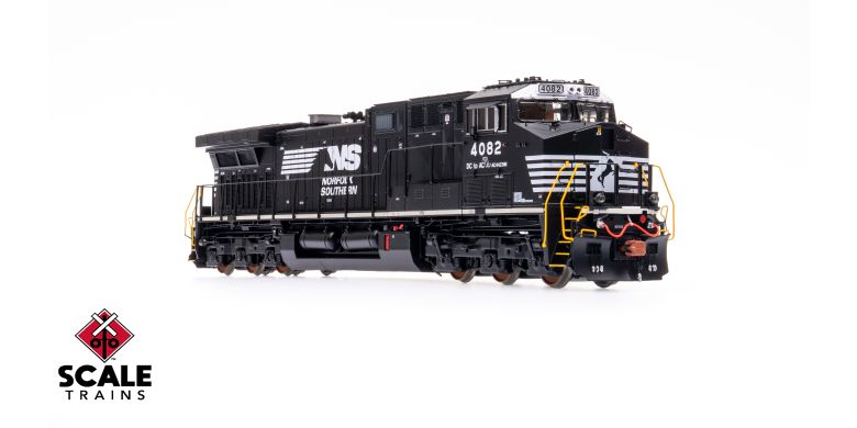 Scaletrains SXT39899 GE AC44C6M, Norfolk Southern/Horsehead/Sinewave/NS #4082 HO Scale