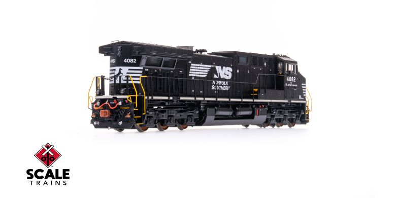 Scaletrains SXT39899 GE AC44C6M, Norfolk Southern/Horsehead/Sinewave/NS #4082 HO Scale