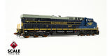 ScaleTrains SXT39903 GE ES44AH, CSX/Heritage/Baltimore & Ohio/B&O #1827 DCC & Sound HO Scale