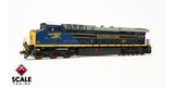 ScaleTrains SXT39903 GE ES44AH, CSX/Heritage/Baltimore & Ohio/B&O #1827 DCC & Sound HO Scale