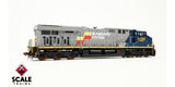 ScaleTrains SXT39909 GE ES44AH, CSX/Heritage/Seaboard System #1982 DCC & Sound HO Scale