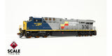 ScaleTrains SXT39909 GE ES44AH, CSX/Heritage/Seaboard System #1982 DCC & Sound HO Scale