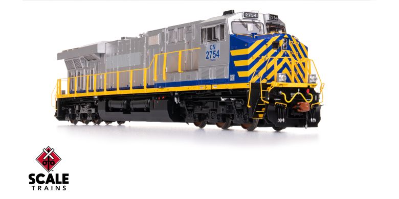 Scaletrains SXT39919 GE ES44AC - Canadian National/ex-CitiRail Patched #2754 - ESU v5.0 DCC & Sound HO Scale
