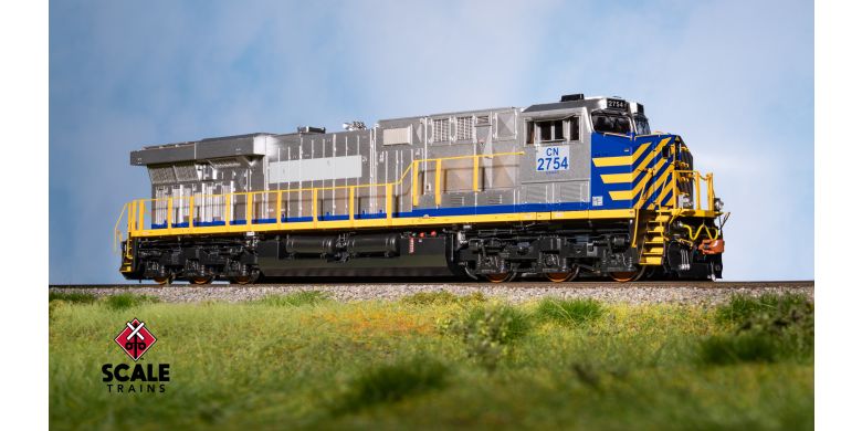 Scaletrains SXT39919 GE ES44AC - Canadian National/ex-CitiRail Patched #2754 - ESU v5.0 DCC & Sound HO Scale