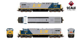 ScaleTrains SXT39929 GE ES44AH, CSX/Heritage/Louisville and Nashville/L&N #1850 DCC & Sound HO Scale