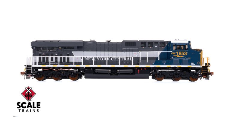 Scaletrains SXT39933 GE ES44AH - CSX/Heritage/New York Central/NYC #1853 - ESU v5.0 DCC & Sound HO Scale